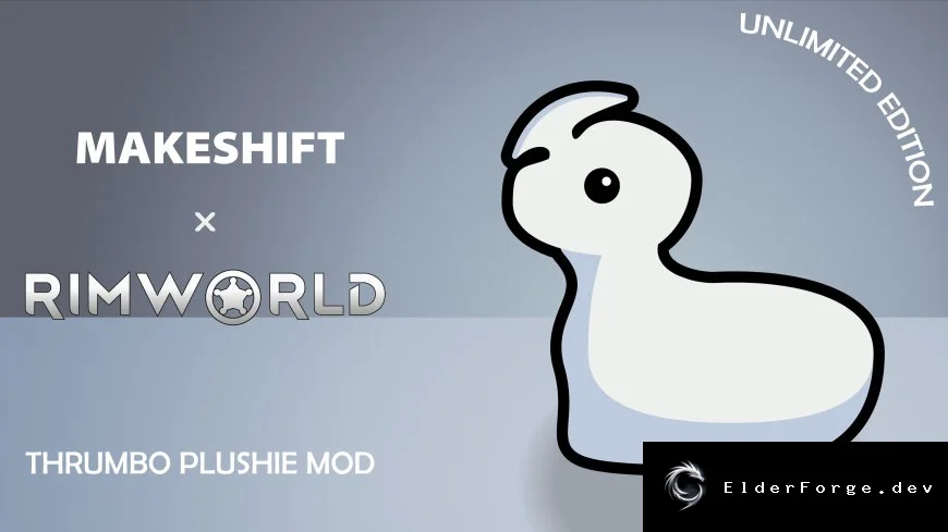 Thrumbo Plushie — милый плюшевый друг для колонистов RimWorld