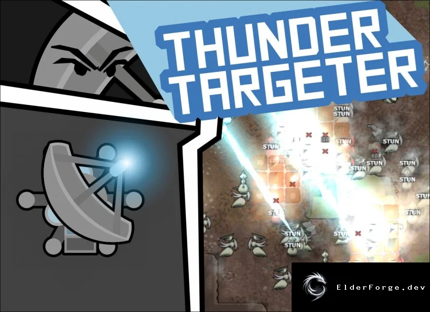 Thunder Targeter – управляемая молниями башня безопасности для RimWorld