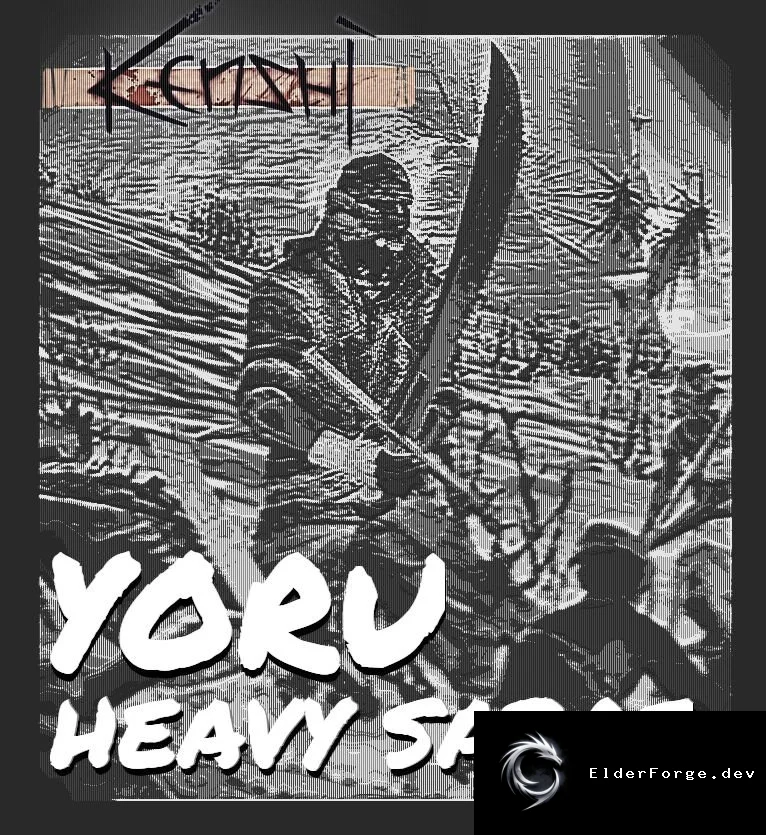 Тяжёлая сабля Yoru – мощное оружие для Kenshi