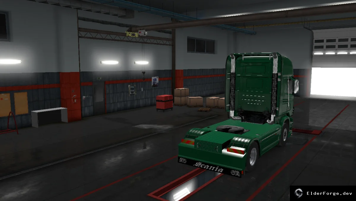 Обложка мода: Тюнинг‑аддон для Scania R 2009 в Euro Truck Simulator 2 – полная кастомизация
