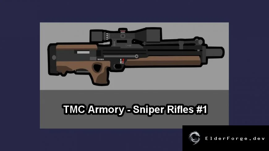 Обложка мода: TMC Armory: набор снайперских винтовок для RimWorld