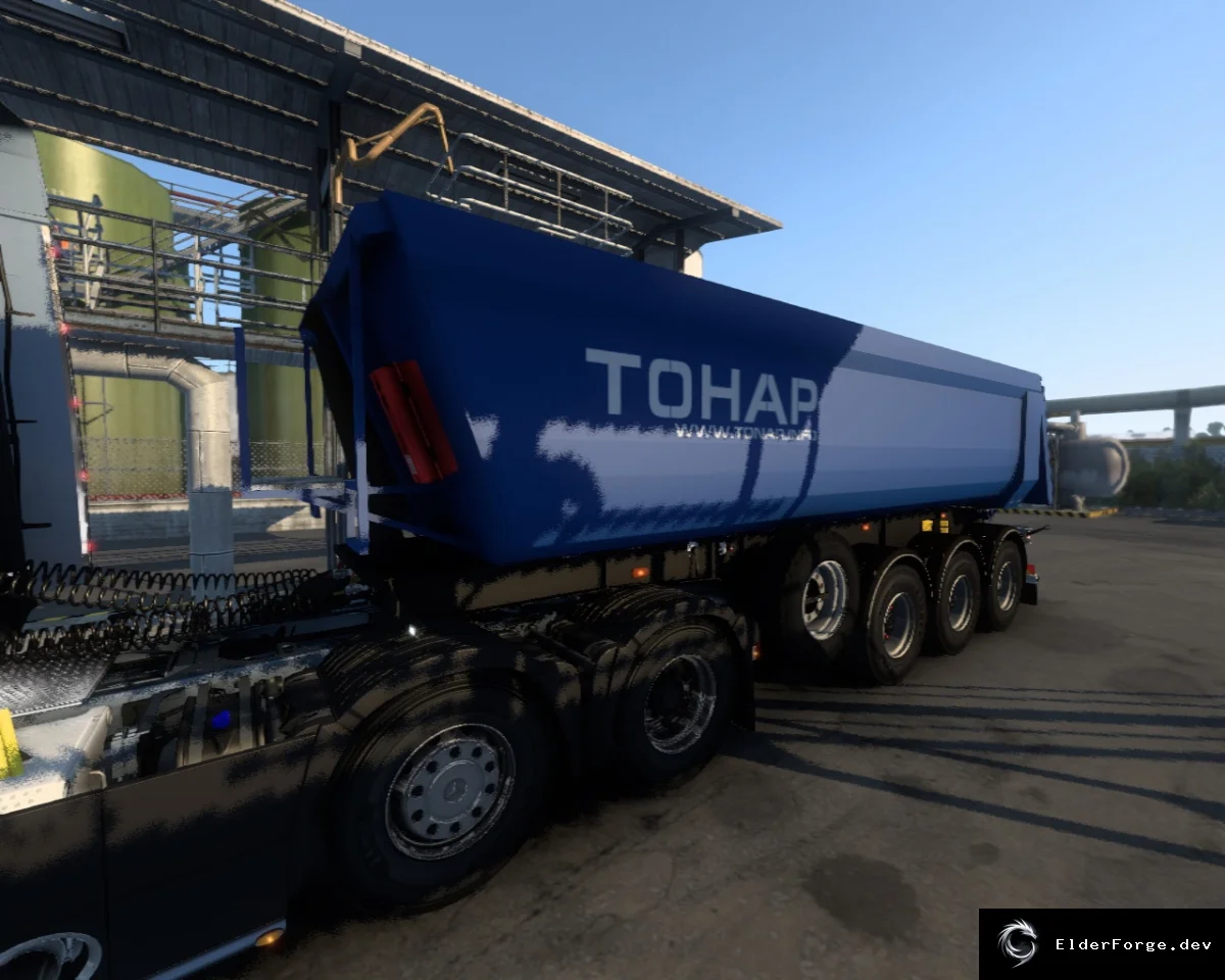 Обложка мода: Тонар 9523 – новый прицеп в собственность для Euro Truck Simulator 2