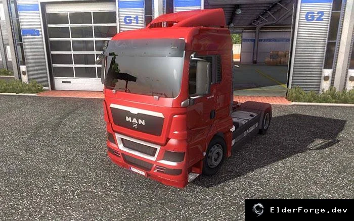 Обложка мода: Тонировка стекол и фар для Euro Truck Simulator 2 – стильный внешний вид