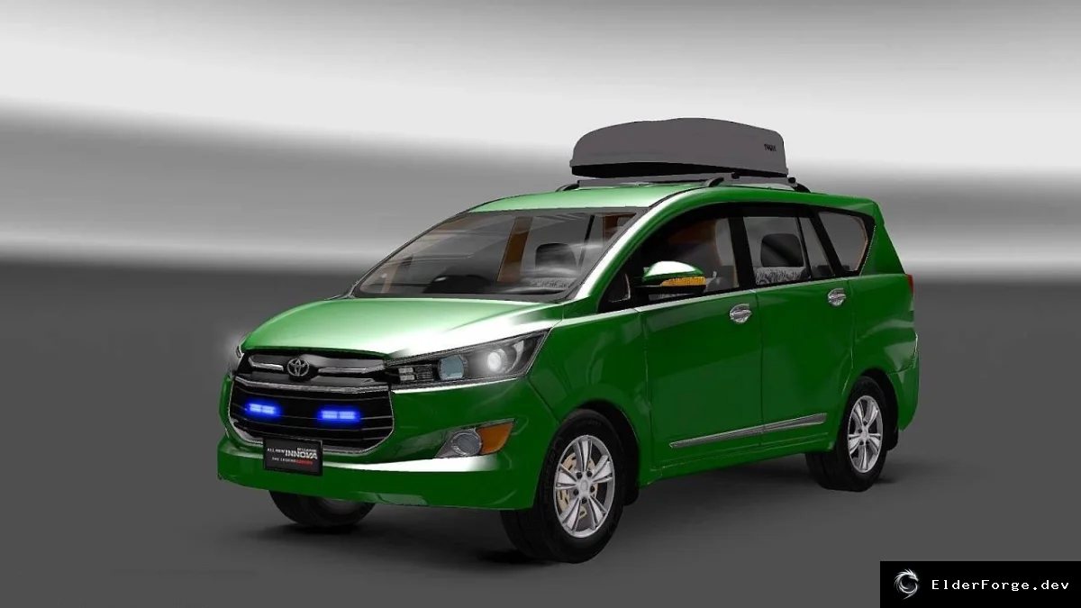 Обложка мода: Toyota Innova Crysta v2.0 – новый грузовик для Euro Truck Simulator 2