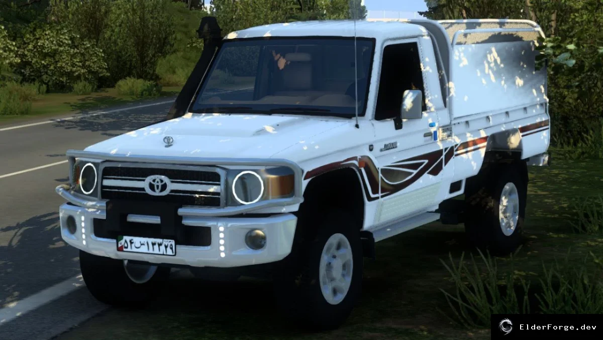Обложка мода: Toyota Land Cruiser J79 – новый внедорожник для Euro Truck Simulator 2 (ETS2)