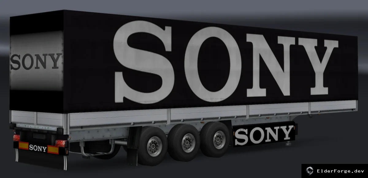 Обложка мода: Trailer Pack Brands Computer &amp; Home Technics 3.0 – Прицепы для Euro Truck Simulator 2
