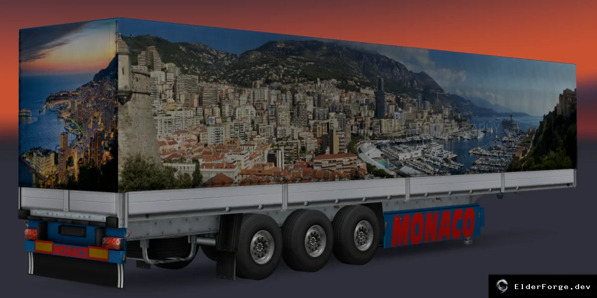 Обложка мода: Trailer Pack Capital of the World 4.1 – 16 Прицепов с Скинами Столиц для ETS2