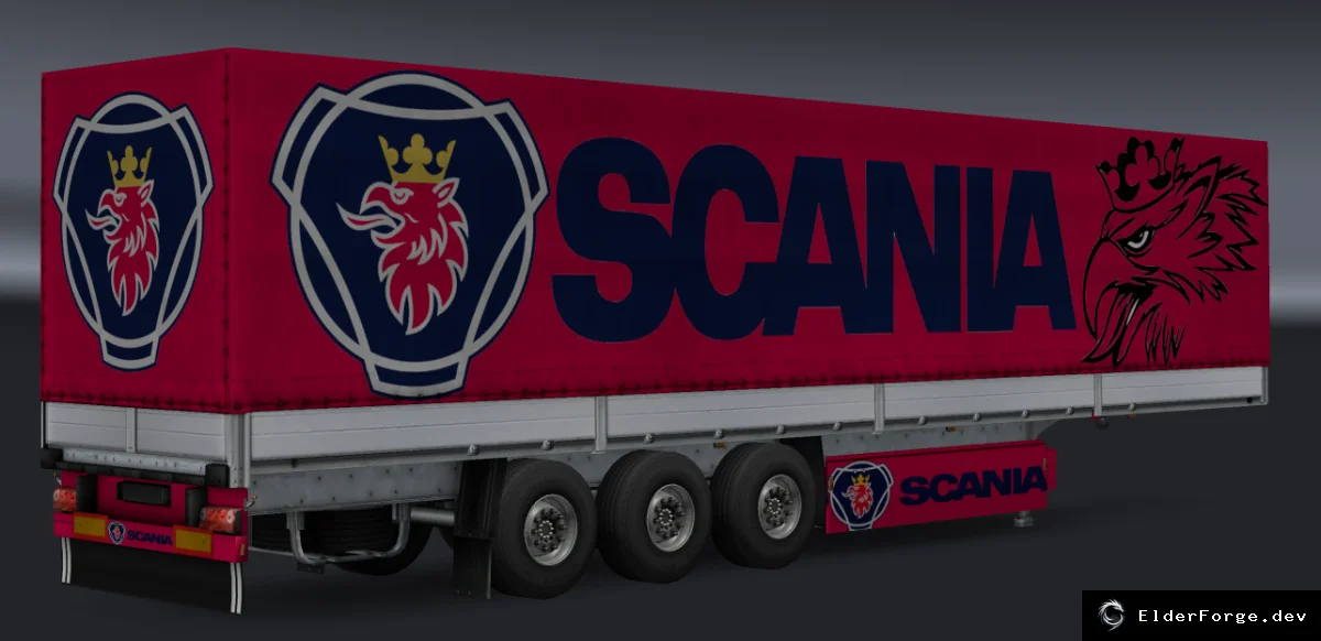 Обложка мода: Trailer Pack Car Brands 5.0 – 45 фирменных прицепов для Euro Truck Simulator 2