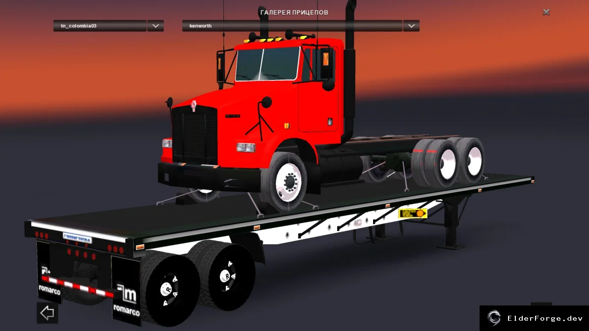 Обложка мода: Trailer Pack Colombia – 22 новых прицепов для ETS2 (8‑76 тонн)