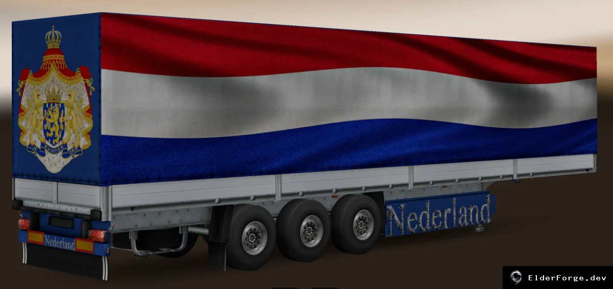 Обложка мода: Trailer Pack Countries of the World 2.2 – 14 национальных прицепов для Euro Truck Simulator 2