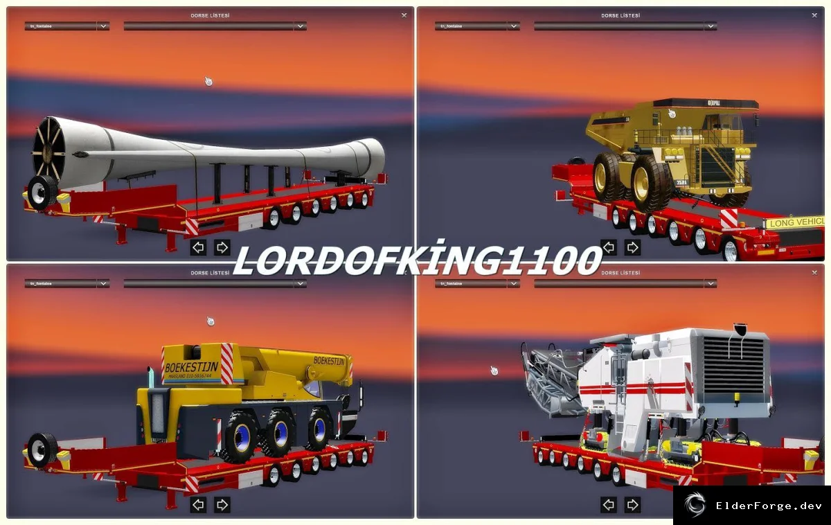 Обложка мода: Trailers Pack Fix V1.0 для Euro Truck Simulator 2 – 20 трейлеров и 10 новых изображений
