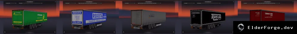 Обложка мода: Trailers Pack Profi Liner – набор профессиональных прицепов для Euro Truck Simulator 2