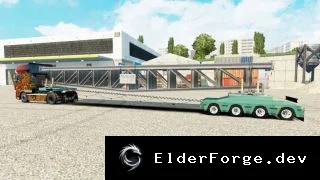 Обложка мода: Трейлер Stahlbruecke – полуприцеп Doll с балками для Euro Truck Simulator 2