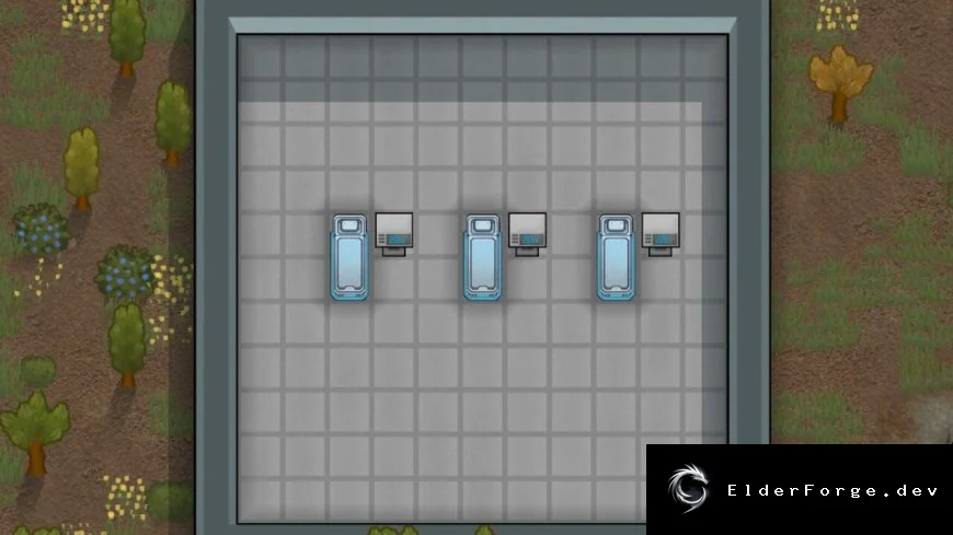 Трёхкратный ускоритель исцеления – быстрые кровати для RimWorld