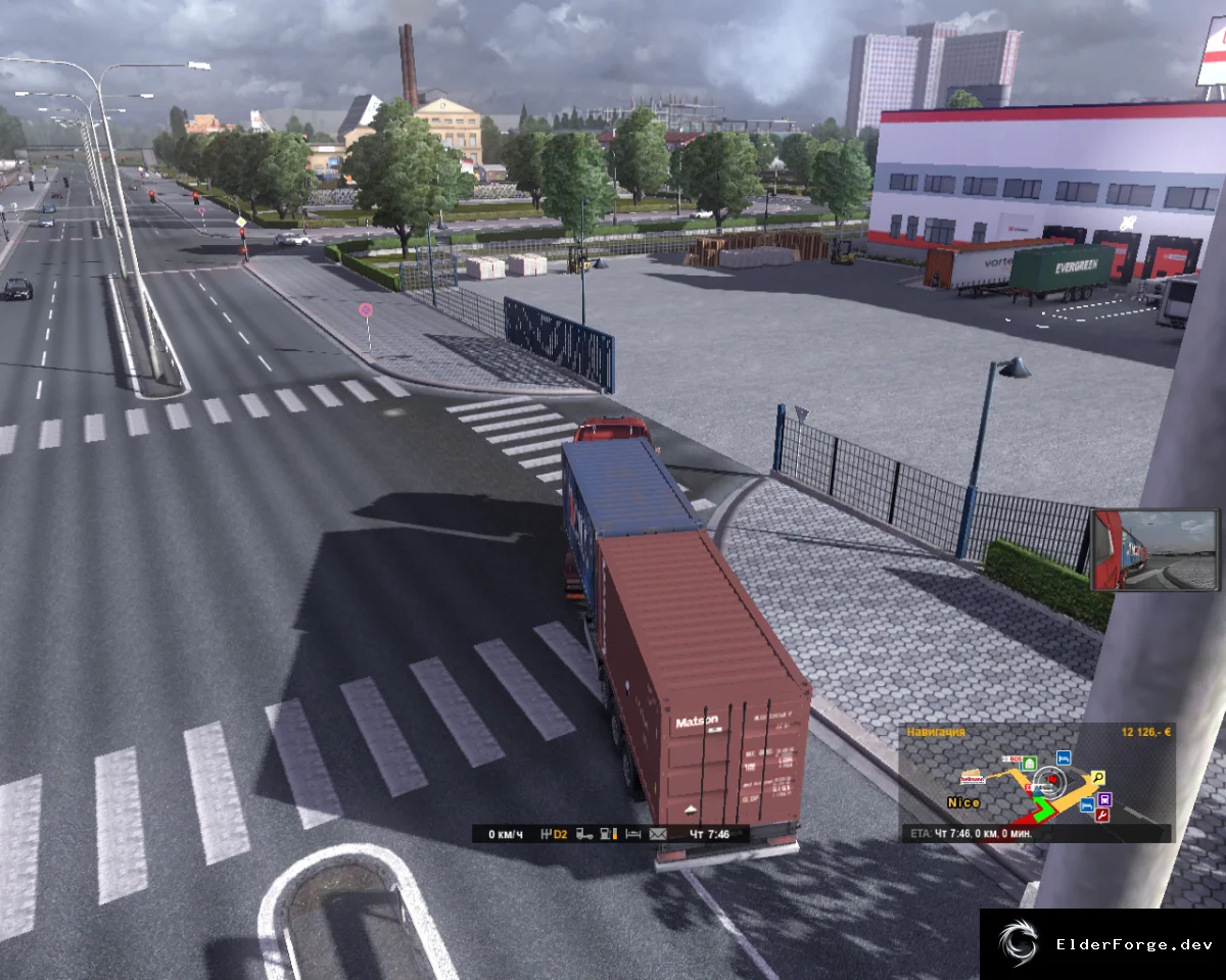 Обложка мода: Trucksim Map JPM 4.1.5 + DCL East – новые прицепы и экономика для ETS2 Patch 1.5.2