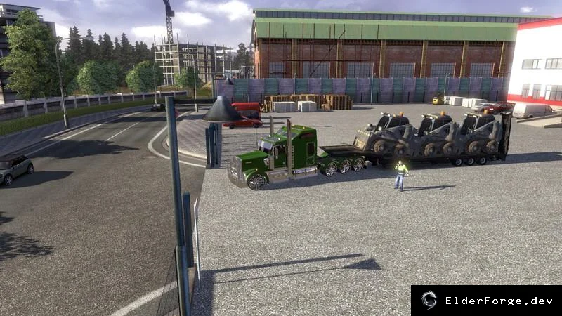 Обложка мода: TSM Shwerelast Trailer Packet – 10 новых негабаритных прицепов для ETS2 (v1.14)