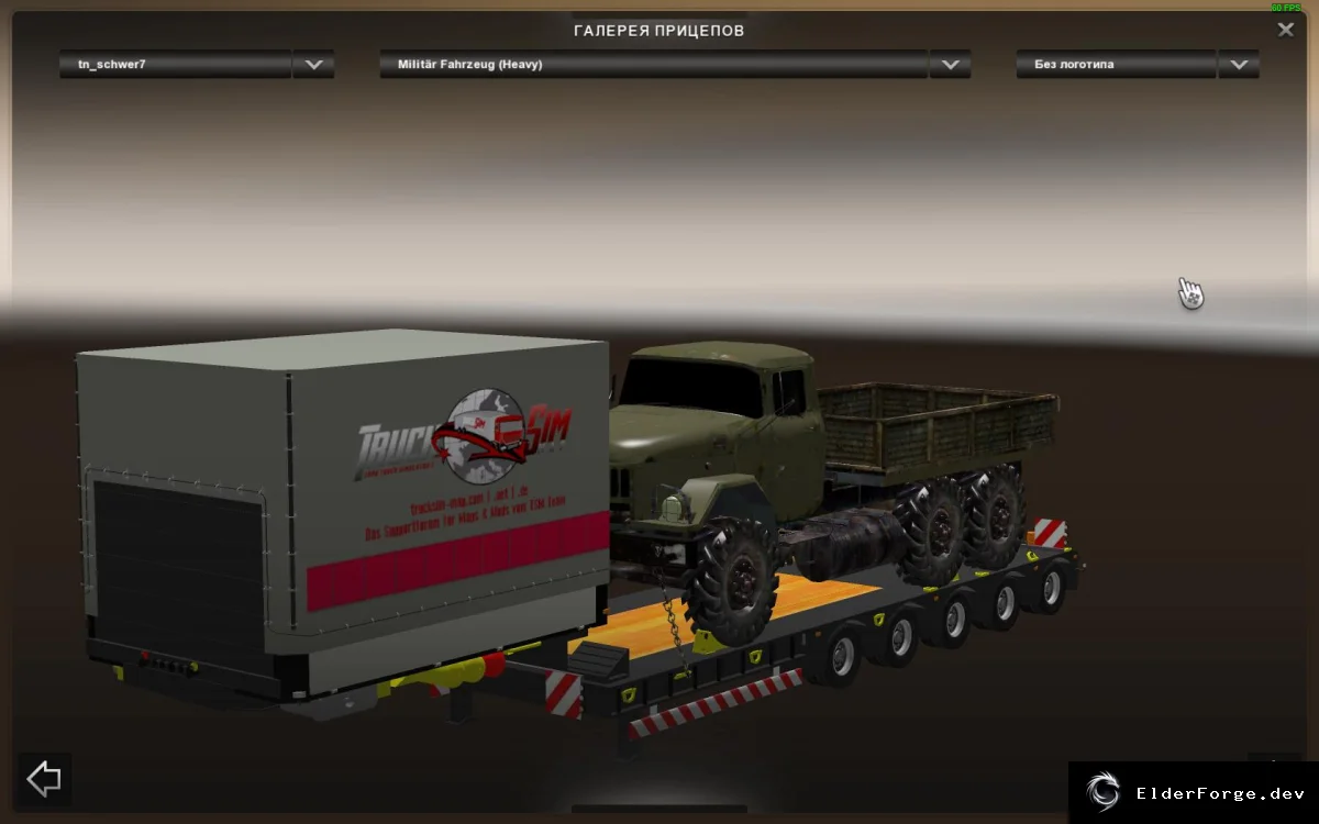 Обложка мода: TSM Trailerpack Schwerlast Pack 1‑3 – тяжёлые прицепы для ETS2 (Patch 1.17+)
