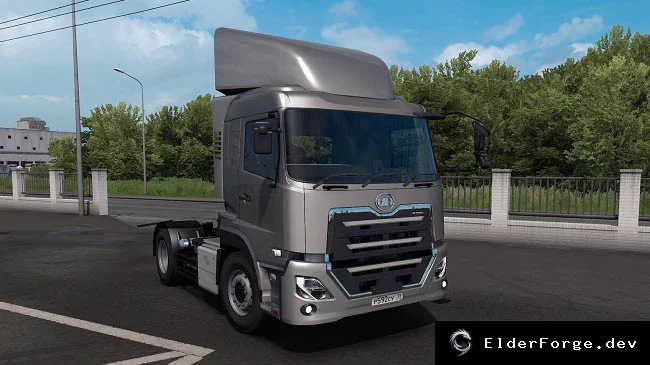 Обложка мода: UD QUON 4x2 – новый автономный тягач для Euro Truck Simulator 2 (v1.0)