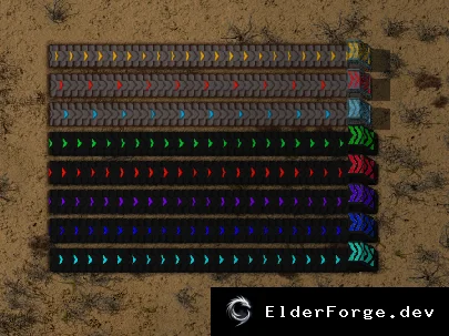 Обложка мода: Ultimate Belts – ускоренные конвейеры для Factorio