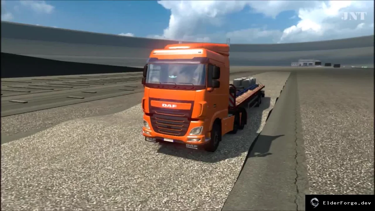 Обложка мода: Улучшенная физика грузовика для Euro Truck Simulator 2 v2.5