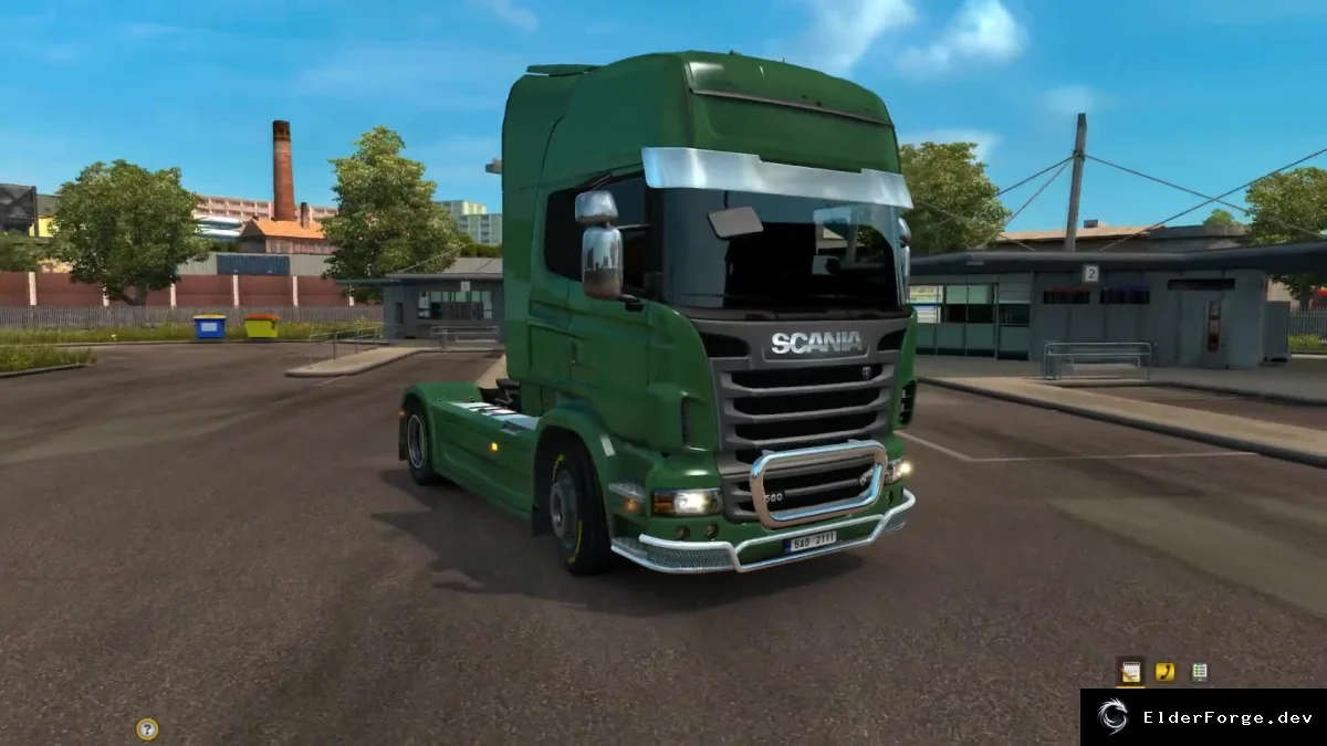 Обложка мода: Улучшенная физика грузовика для Euro Truck Simulator 2 – версия 1.2