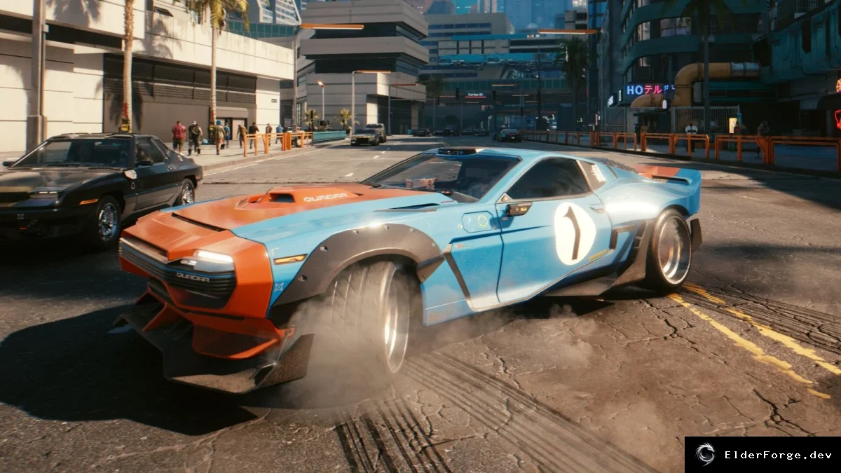 Обложка мода: Улучшенный контроль автомобилей в Cyberpunk 2077 – более точное вождение