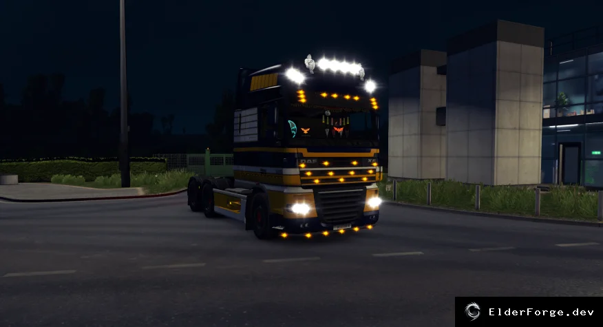 Обложка мода: Улучшенный свет фар для Euro Truck Simulator 2 – ярче и четче