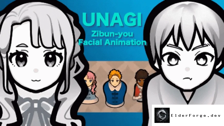 UNAGI Facial Animation – аниме‑лицы с поддержкой FA для RimWorld