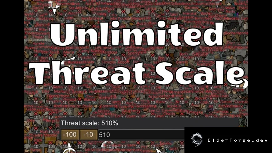 Unlimited Threat Scale – расширяемая шкала угроз для RimWorld