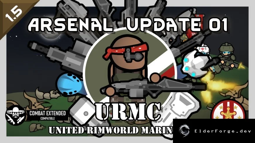 URMC – Корпус морской пехоты для RimWorld