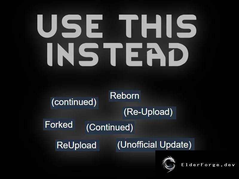 Use This Instead – автоматический поиск обновлённых замен для модов RimWorld