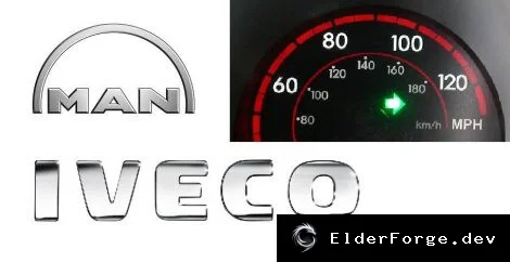 Обложка мода: Ускоритель мигания указателей для MAN и IVECO в Euro Truck Simulator 2