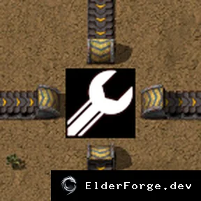 Обложка мода: Увеличение длины подземных лент в Factorio – динамический мод