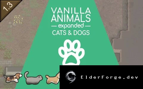 Vanilla Animals Expanded: Cats &amp; Dogs – новые породы для RimWorld