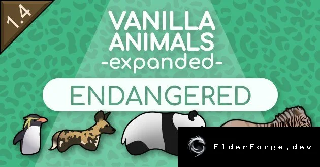 Vanilla Animals Expanded – Endangered: новые редкие виды в RimWorld