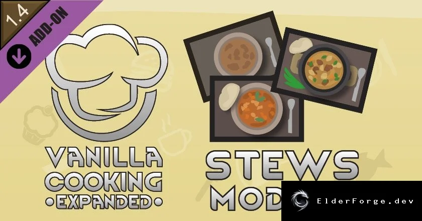 Vanilla Cooking Expanded: Тушеные блюда – новые рагу для RimWorld