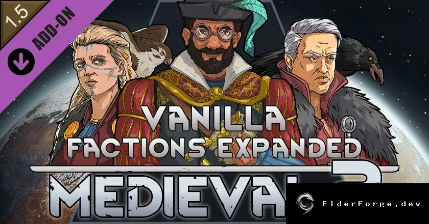 Vanilla Factions Expanded – Medieval 2: новые средневековые фракции для RimWorld