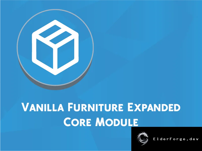 Vanilla Furniture Expanded Pack – расширенный набор мебели для RimWorld 1.4