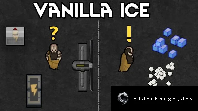 Vanilla Ice – ледяные блоки и снежные комы для холодных решений в RimWorld