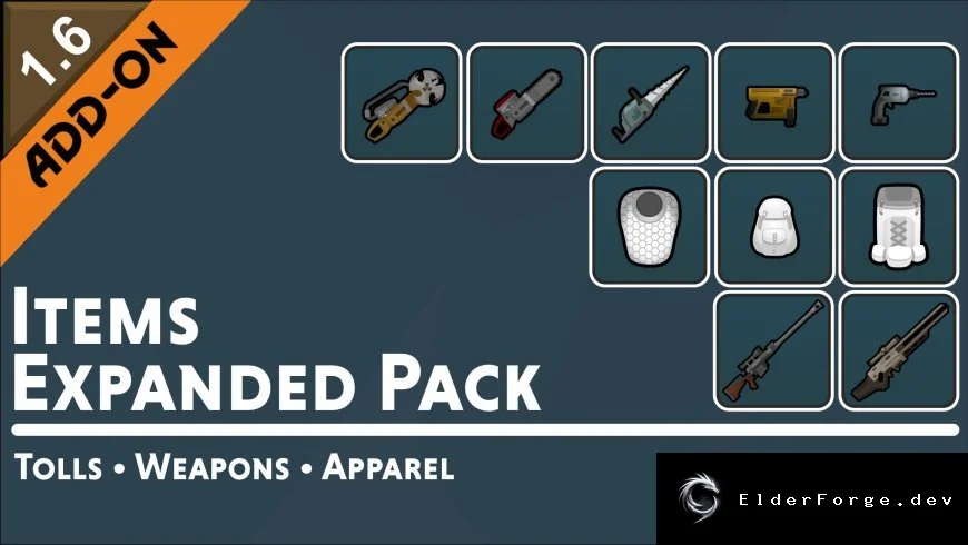 Vanilla Items Expanded Pack – новые полезные предметы для RimWorld