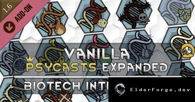 Vanilla Psycast Expanded – Биотехнологическая интеграция для RimWorld