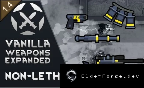 Vanilla Weapons Expanded – Non‑Lethal: безопасные средства борьбы в RimWorld
