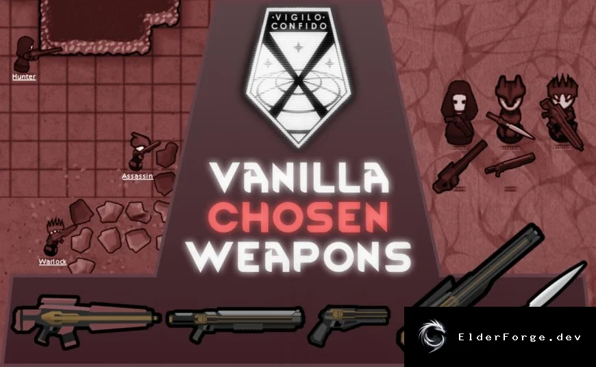 Vanilla XCOM Chosen Weapons – уникальное оружие из XCOM 2 для RimWorld