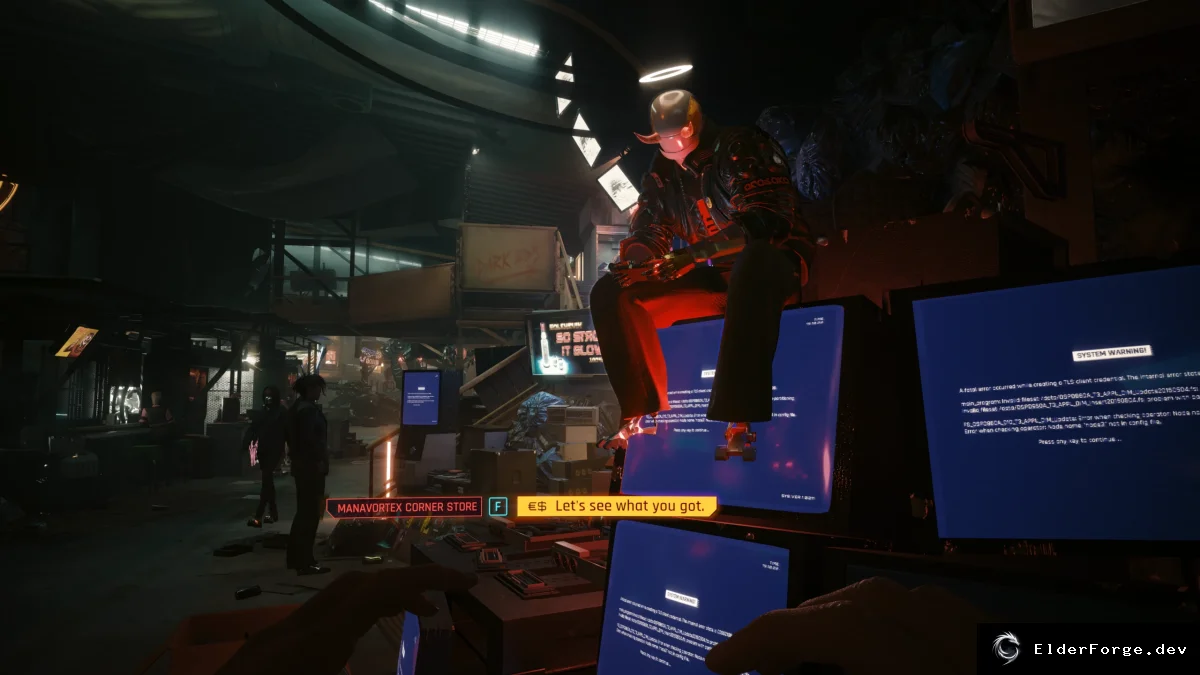 Обложка мода: VendorsXL — настройка и добавление кастомных торговцев в Cyberpunk 2077