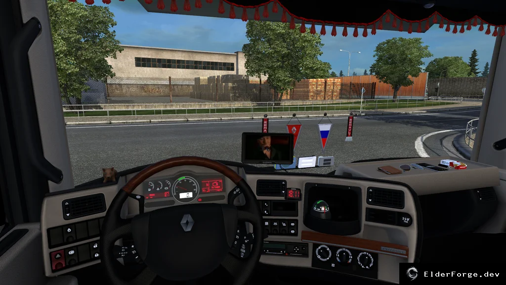 Обложка мода: Видео для Renault Magnum 14.36 в ETS2 – концерт Виктора Петлюры (OGV)