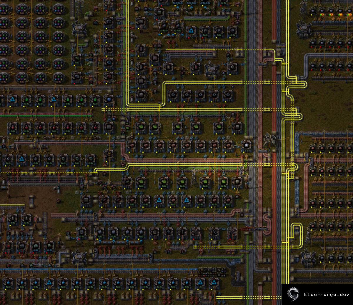 Обложка мода: Визуализатор ремней для Factorio – быстрый просмотр транспортных линий