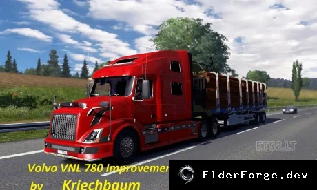Обложка мода: VNL780 – улучшения, новые двигатели и звуки для Euro Truck Simulator 2