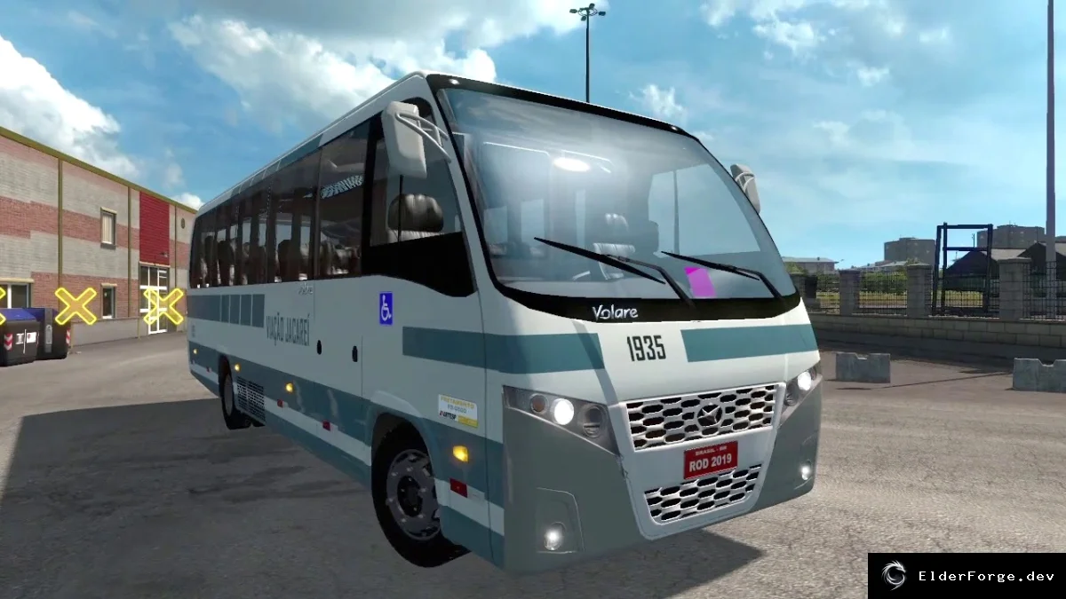 Обложка мода: Volare W9 – новый автобус для Euro Truck Simulator 2 (ETS2)