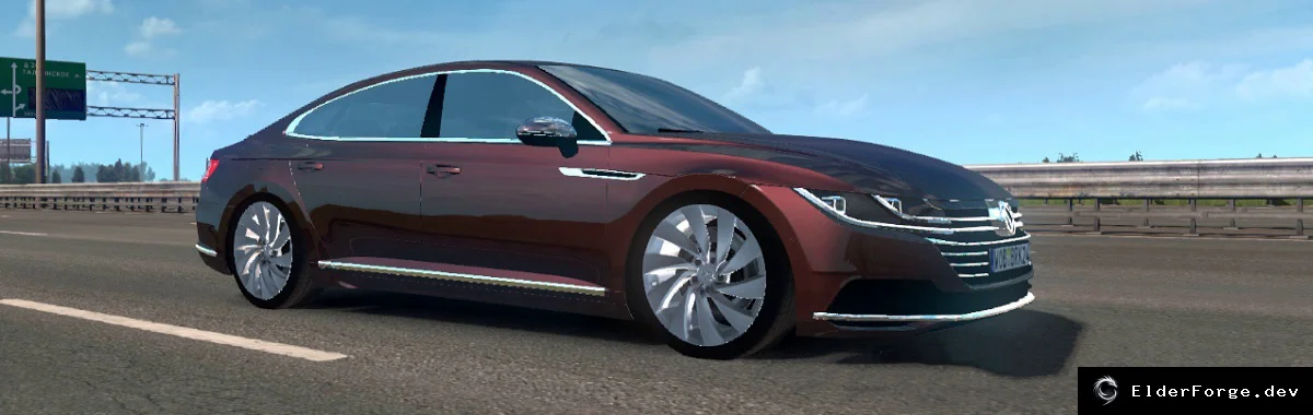 Обложка мода: Volkswagen Arteon &amp; Passat для Euro Truck Simulator 2 – версия 1.3 (v1.39.x)