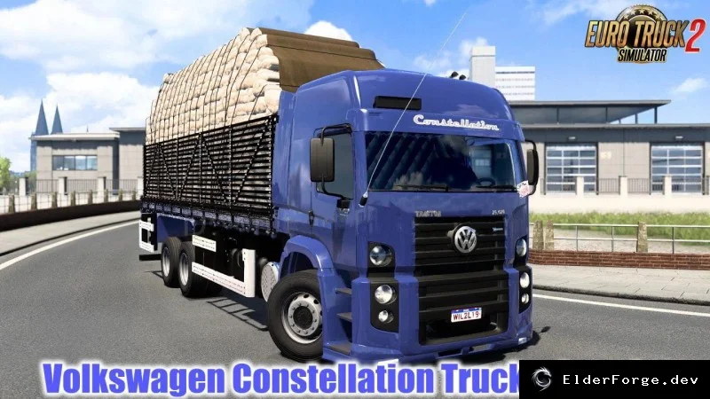 Обложка мода: Volkswagen Constellation для Euro Truck Simulator 2 – полный набор (v1.3, 1.43.x)